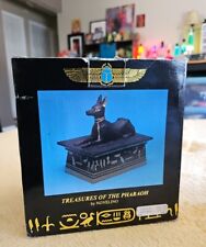 Anubis Trinket Box Treasures of the Pharaoh Lidded By Novelino Vintage 80s New picture