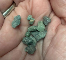 6.8 ounces (963 carats) Natural uncut rough Emerald stones picture