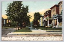 Postcard Louisville Kentucky View of 3rd Avenue Posted 1908 picture
