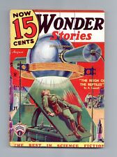 Wonder Stories Pulp 1st Series Aug 1935 Vol. 7 #3 GD TRIMMED picture