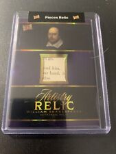 2022 Pieces Of The Past William Shakespeare Relic picture