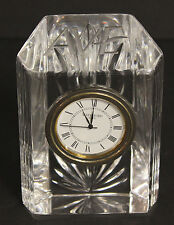 Waterford Crystal Time Pieces Colonnade Clock Engraved A V E picture
