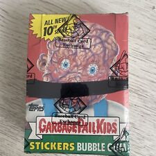 1987 Garbage Pail Kids Original Series 10 Wax Box (w/ .25 Price) X48 Sealed Pack picture