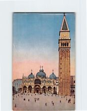 Postcard Saint Mark's Basilica Venice Italy picture