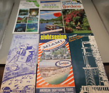 Vintage Lot Florida tourist brochures Pamphlets picture