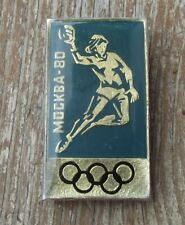 1980 Moscow Summer Olympic Games Handball Hand Ball Player Event Pin Badge picture