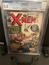 X-Men #10 (Mar 1965) ✨ Graded 5.5 Cream To OFF-W by CGC ✔ 1s Silver Surfer KAZAR picture