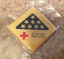 AMERICAN RED CROSS REMEMBER 9/11 SEPTEMBER 11, 2001 GIVE BLOOD LAPEL PIN RARE picture