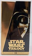 New Sealed 1997 Star Wars Trilogy Special Edition VHS Boxset Gold Version picture