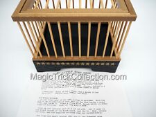 Mikame Craft Little Bird Production Cage Rare & Vintage Magic Trick Collectible picture