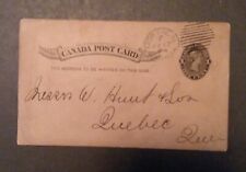 antique post card. Canada 1894. Phoenix Assurance. Montreal.  picture