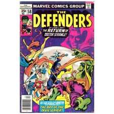 Defenders (1972 series) #58 in Fine + condition. Marvel comics [r* picture