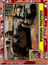 1991 Topps Desert Storm - #238 Working Together picture