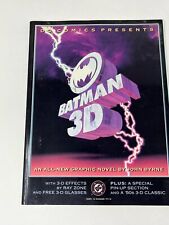 Batman 3D Softcover TPB 1990 DC Comics w/ Original 3D Glasses 81 Pages PRE-OWNED picture