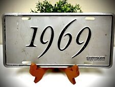 Vintage CHRYSLER “1969” License Plate Tag picture