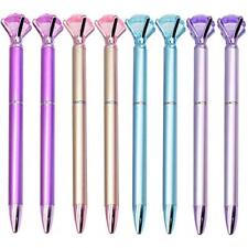 12 Pcs Retractable Diamond Crystal Bling Pens Gem Ball Point Pens for Students picture