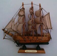 The Mayflower Model Ship 6 Inch Wood Boat Display picture