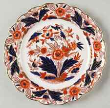 Booths Dovedale Rust and Blue Luncheon Plate 38088 picture