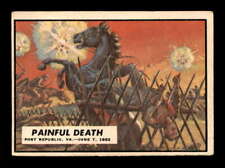 1962 Topps Civil War News #21 Painful Death   VGEX X3103958 picture