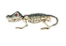 Alligator Poseable Skeleton Home Depot Home Accents Halloween Animated LED Gator picture