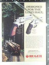 2004 AD for Ruger KGP-141 357 Magnum SP101 KSP-321XL revolver gun logging Logger picture