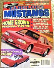 Fabulous Mustangs & Exotic Fords Magazine October 1992 Home Grown How-to's picture