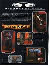 2000 LITTLE NICKY McFarlane Action Figures Toy PRINT AD WALL ART - ADAM SANDLER picture