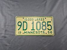 Minnesota License Plate  - 1956 picture