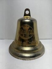 Amstel bier voor elkaar  - Pub / Ship bell - Metal vintage 22 cms high  SEE PICS picture