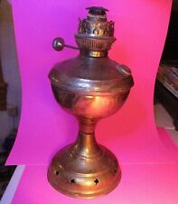 Vintage Otto Muller 1880 Russian Kerosene Oil Lamp - Brass Antique Miracle Lamp picture
