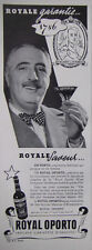 1939 PORTO ROYAL PORTO WINE COMPAGNY PRESS ADVERTISEMENT - ADVERTISING picture