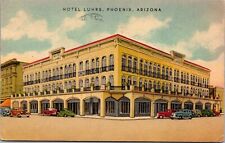 Linen Postcard Hotel Luhrs in Phoenix, Arizona~1982 picture