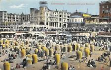 Scheveningen Zondagsdrukte op de Boulevard Netherlands c1910s Vintage Postcard picture