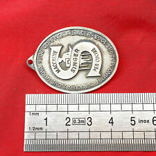 SINGER Sewing Machines Pendant Necklace Medallion 1963 Milano Italy Merchandise picture