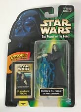 1998 Star Wars Figure - Emperor Palpatine with Force Lightning - New on Card picture