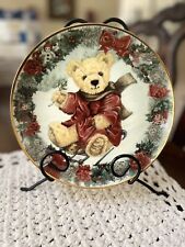 Franklin Mint Sarah Bengry “Teddy’s Winter Wonderland” LTD ED LA8021 picture