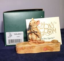 Harmony Kingdom ~Leclair~ Mouse Playing  Violin Box Figurine Trinket Box ~NIB~V1 picture