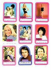 1978 TOPPS THREE'S COMPANY TV SHOW 44-CARD STICKER SET NM/MINT SUZANNE SOMERS picture