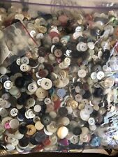 Vintage Button Lot 3+ lbs  All Sizes All Colors Grandmas Lifelong Collection picture