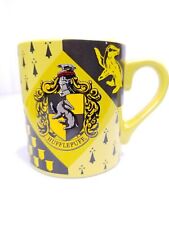 Harry Potter House Hufflepuff Crest 14oz Ceramic Yellow Coffee Soup Mug Tea Cup  picture