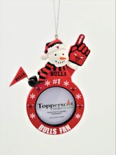 Topperscot NBA Chicago Bulls Snowman Photo Frame Ornament picture