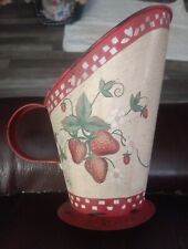 Possible Vintage Strawberry Decor With Handle picture