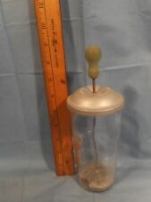 Vintage Toddy Mixer w/Green Wood Handle 12 oz. A Meal In A Glass picture
