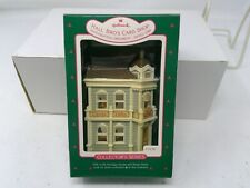 1988 Hallmark Ornament Hall Bro's Card Shop - NIP picture