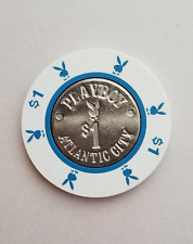 Playboy Hotel & Casino Atlantic City $1 Gaming Chip Obsolete picture
