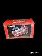1998 Coca Cola Pinball Machine Musical Bank Enesco New Opened Box picture