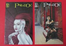 Paradox #1 & 3 - Dark Visions 1991 - Joseph Linsner; Boris Vallejo picture