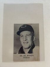 Al Rosen Cleveland Indians 1954 Baseball Panel RARE picture
