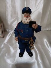 Vtg. Kurt Adler KSA Santa Policeman Figurine Fabriche picture