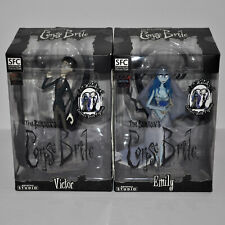 Tim Burtons Corpse Bride Emily and Victor Figure Lot Abystyle SFC New picture